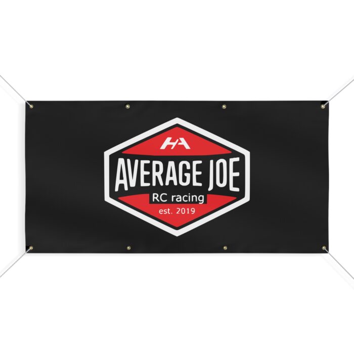 Average Joe Vinyl Banner