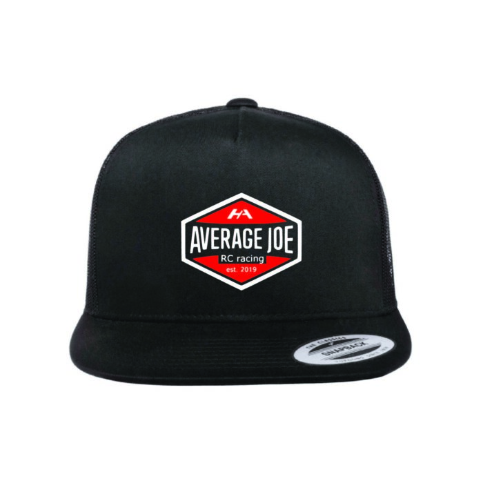 Average Joe Trucker Snap Back Hat - Flat Bill